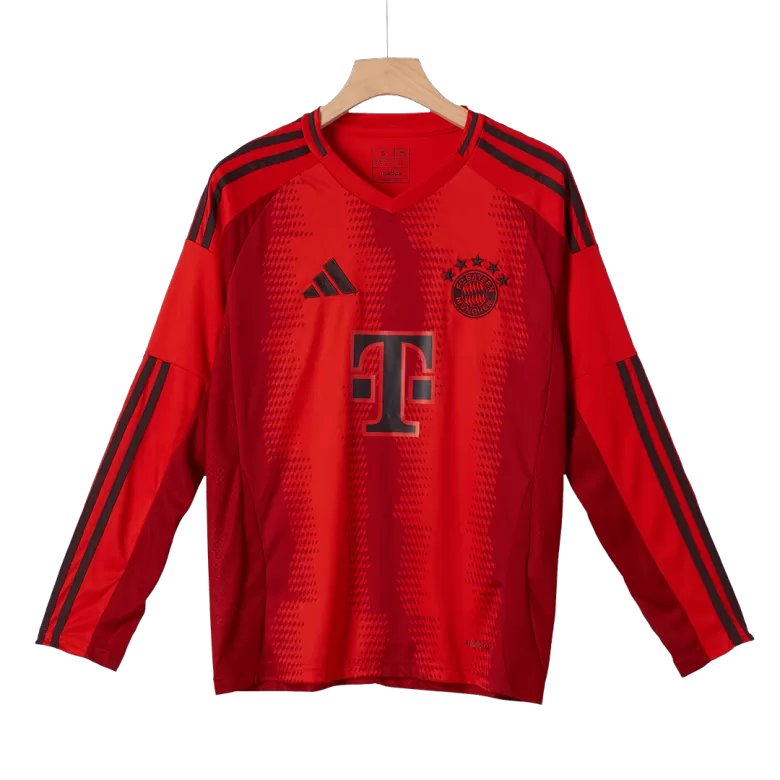 Bayern Munich Long Sleeve Jersey Home Football Shirt 2024/25 - bestsoccerstore