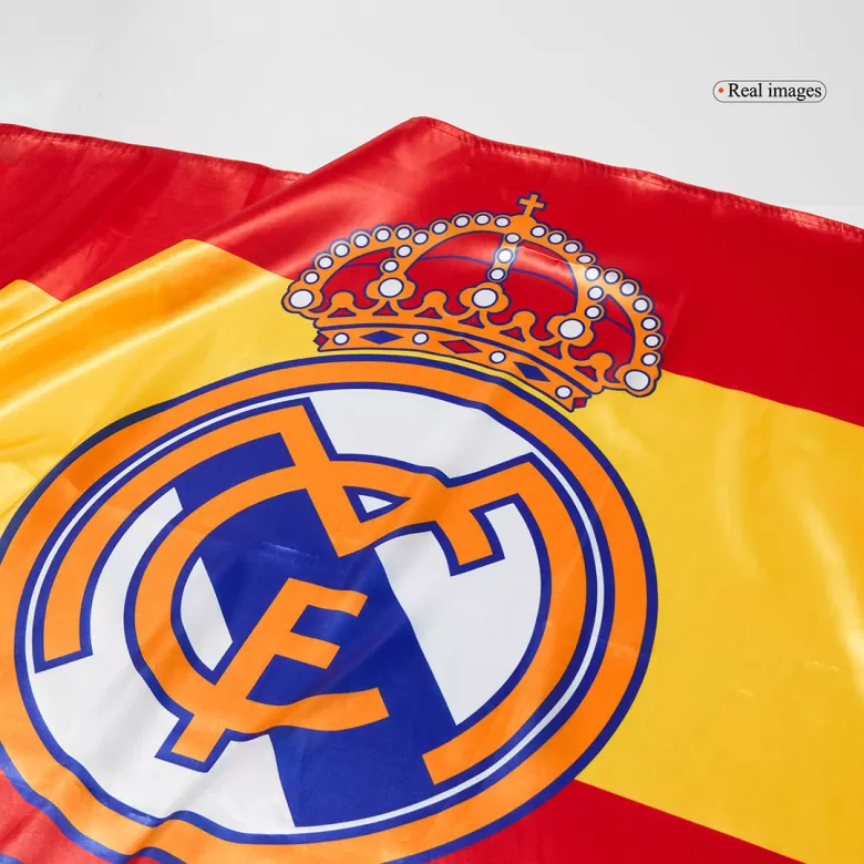 Real Madrid Team Flag Red - bestsoccerstore