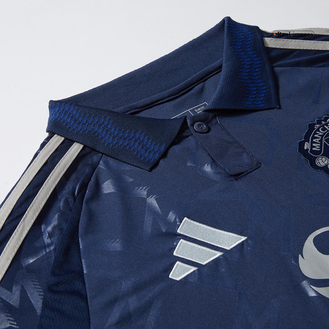 Manchester United Long Sleeve Jersey Away Football Shirt - bestsoccerstore