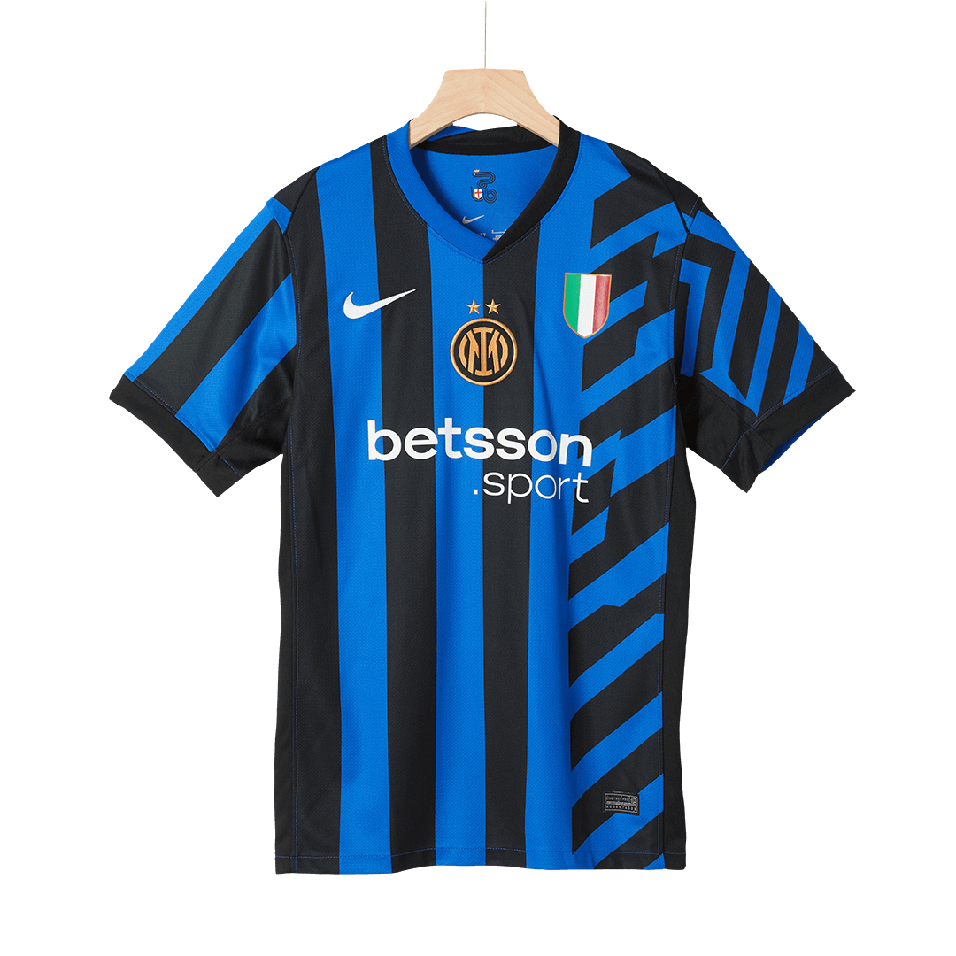 Inter Milan Soccer Jersey Home Custom Shirt - bestsoccerstore