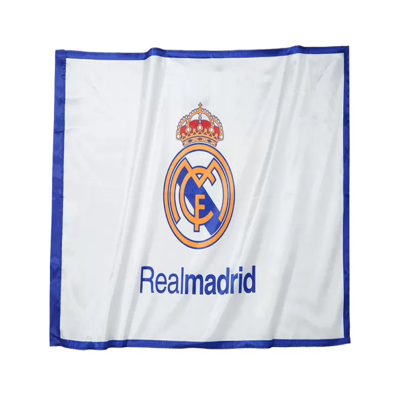 Real Madrid Team Flag White - bestsoccerstore