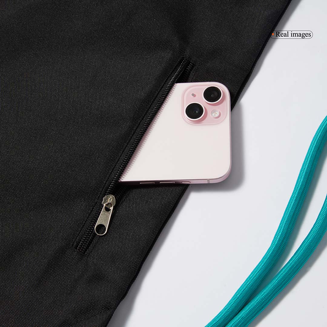 Real Madrid Gymsack Black (Not Sold Alone) - bestsoccerstore