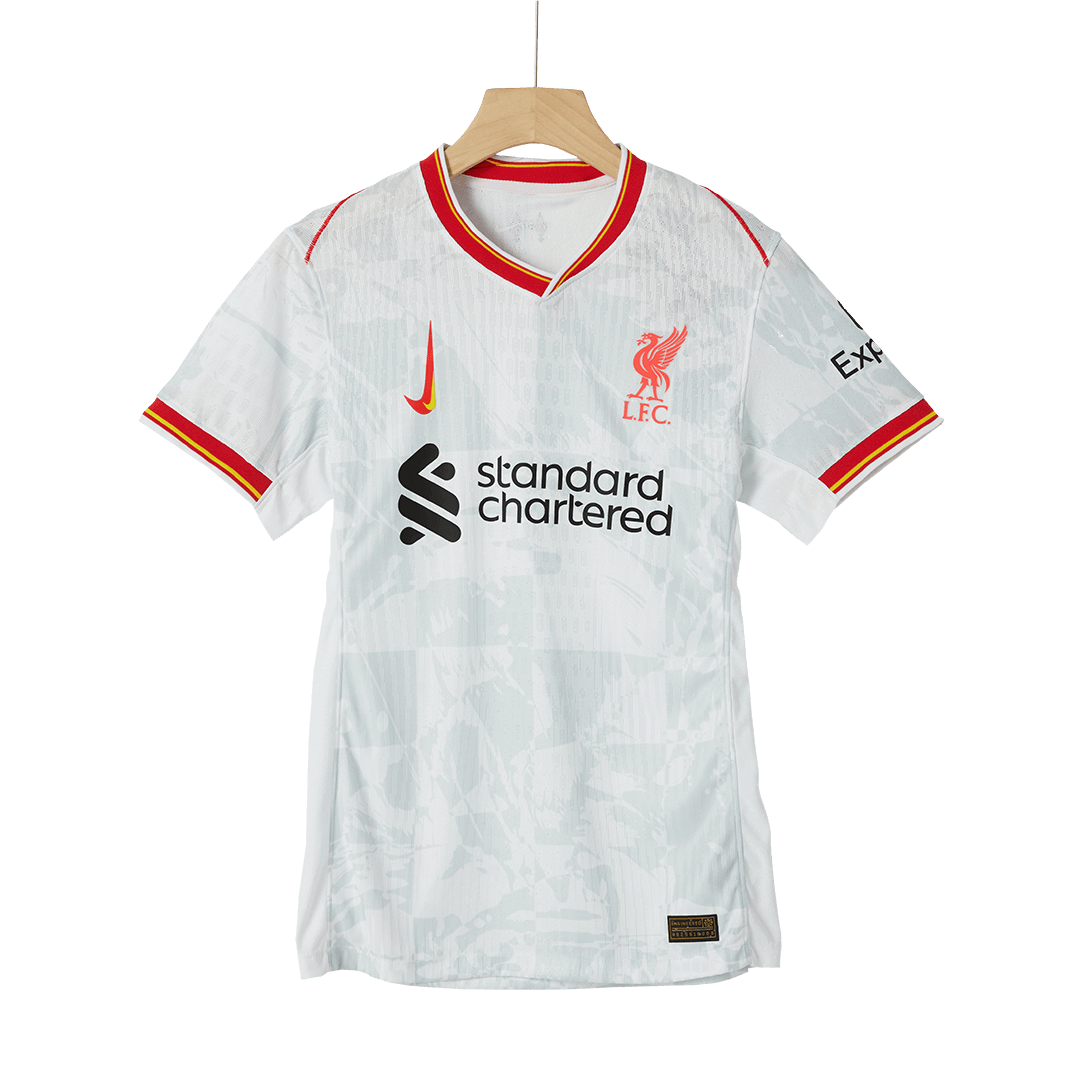 Liverpool VIRGIL #4 Custom Player Version Third Away Soccer Jersey - bestsoccerstore
