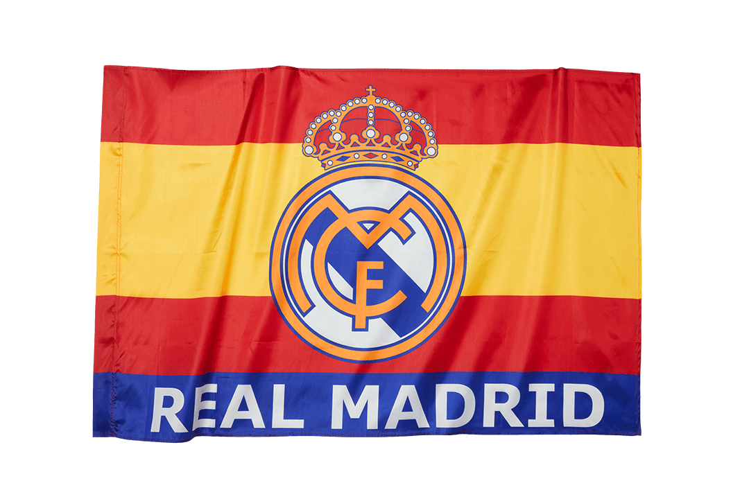 Real Madrid Team Flag Red (Not Sold Alone) - bestsoccerstore