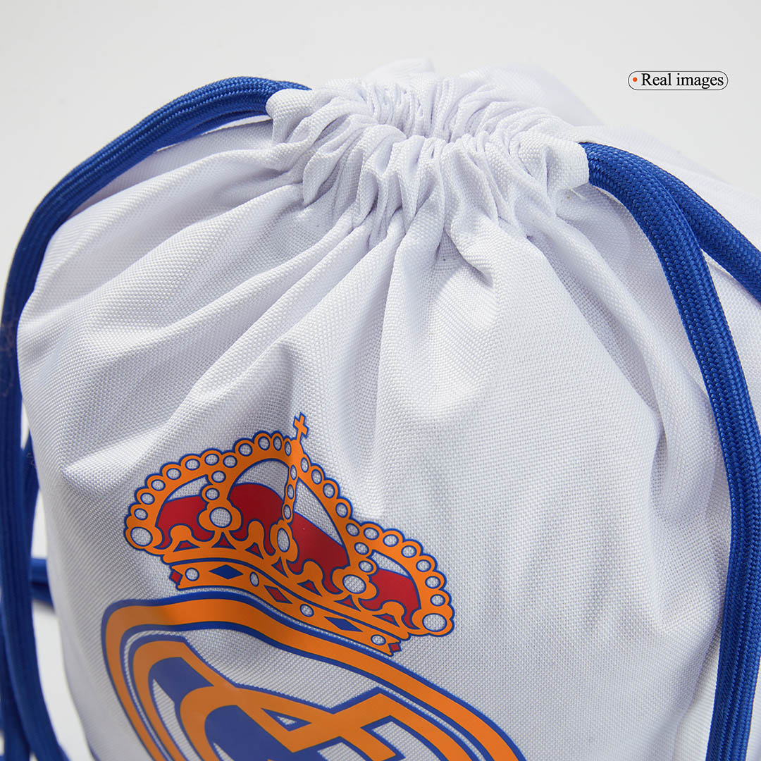 Real Madrid Gymsack White (Not Sold Alone) - bestsoccerstore