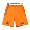 Authentic Real Madrid Soccer Shorts Custom Away 2024/25 - bestsoccerstore