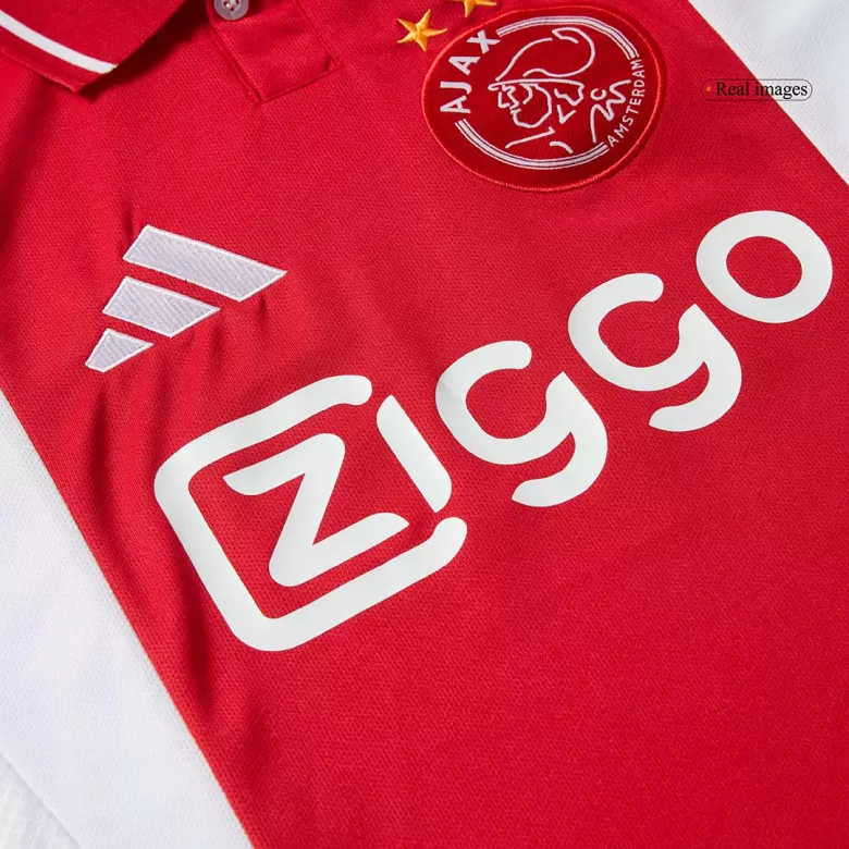 Ajax Soccer Jersey Home Custom Shirt 2024/25 - bestsoccerstore