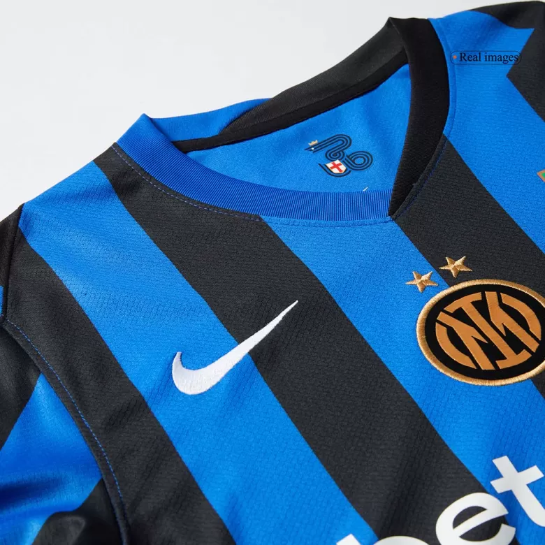 Inter Milan Soccer Jersey Home Custom Shirt 2024/25 - bestsoccerstore