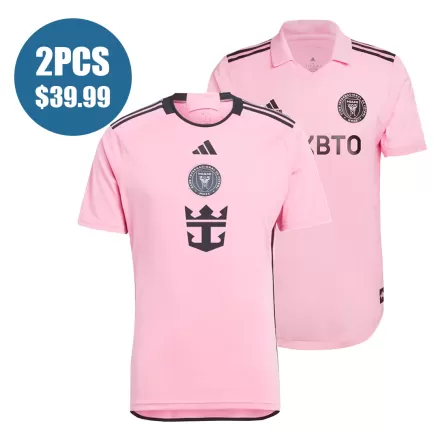 2 Pack Inter Miami Soccer Jerseys (Pink+Pink) - bestsoccerstore