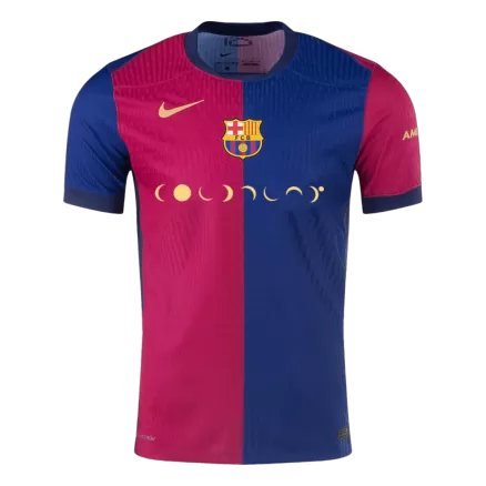 Authentic Soccer Jersey Barcelona Home Shirt 2024/25 COLDPLAY - bestsoccerstore