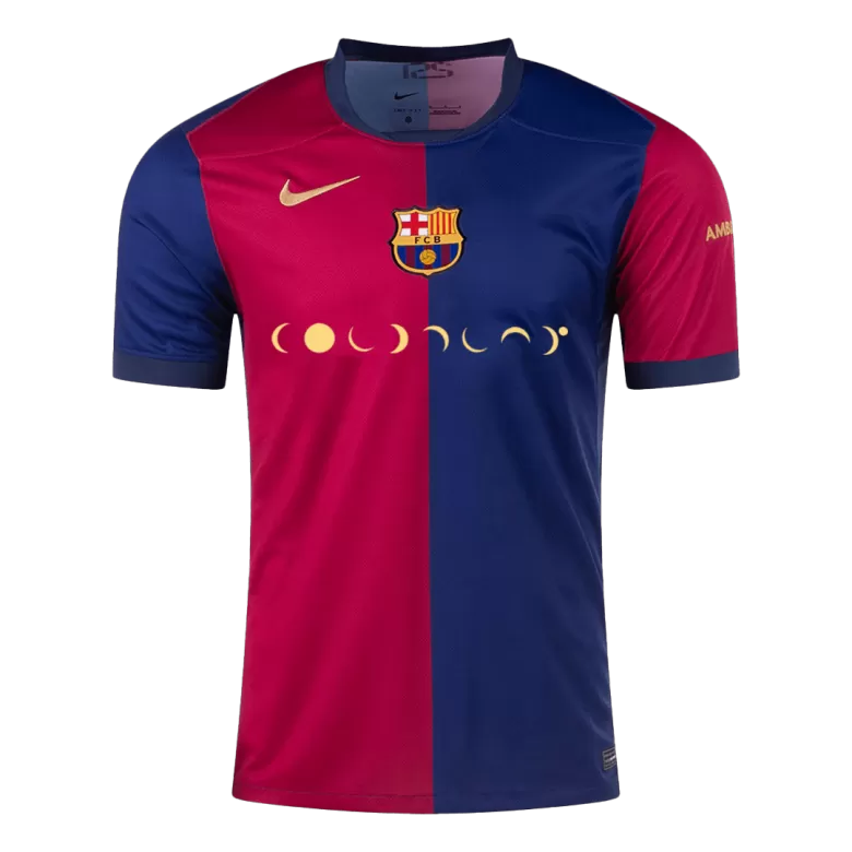 Barcelona Jersey Custom Soccer Jersey Home 2024/25 COLDPLAY - bestsoccerstore