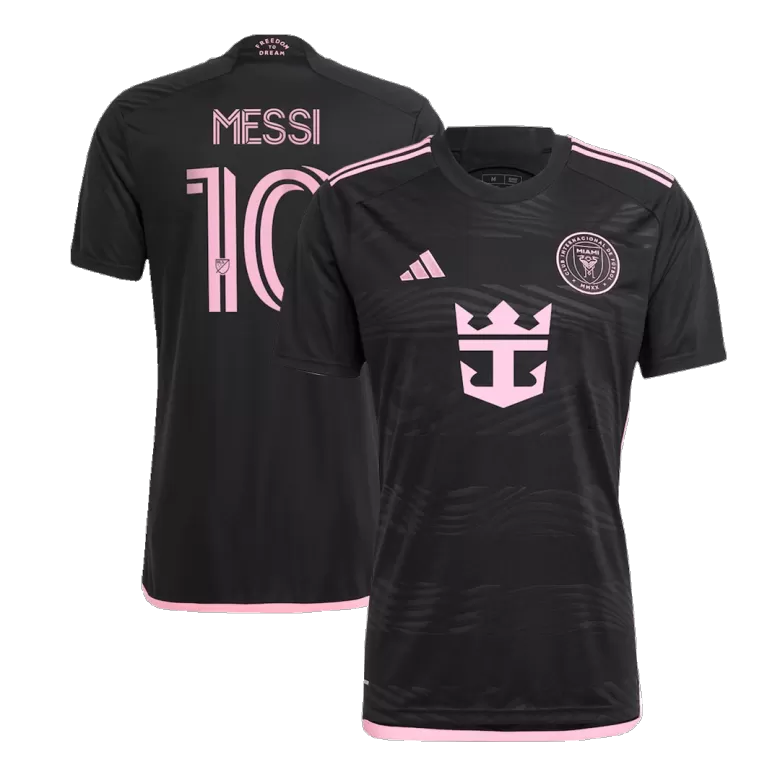 2 Pack MESSI #10 Inter Miami Soccer Jerseys (Black+Pink) - bestsoccerstore