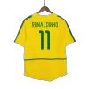 RONALDINHO #11 Brazil Retro Jersey Home Soccer Shirt 2002/03 - bestsoccerstore