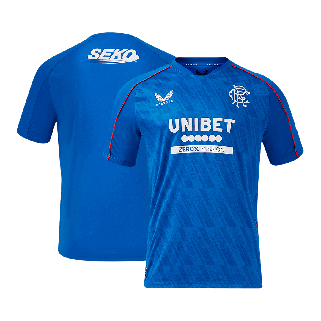 Glasgow Rangers Soccer Jersey Home Shirt - bestsoccerstore