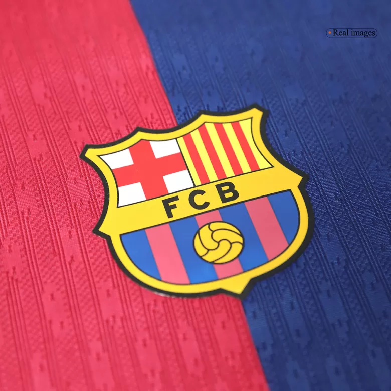 Authentic Soccer Jersey Barcelona Home Shirt 2024/25-Spotify Logo Without Text - bestsoccerstore