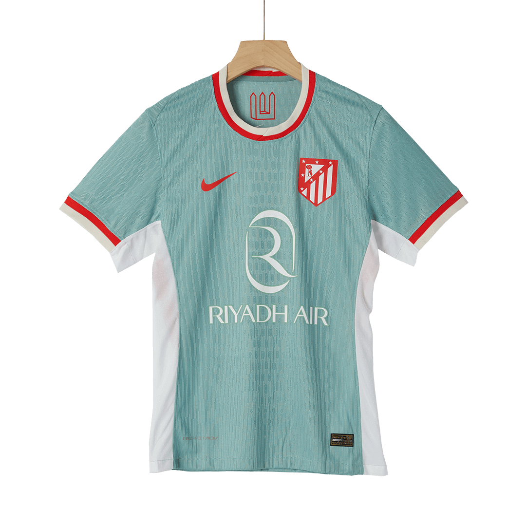 Authentic J.ALVAREZ #19 Soccer Jersey Atletico Madrid Away Authentic J.ALVAREZ #19 Soccer Jersey Atletico Madrid Away