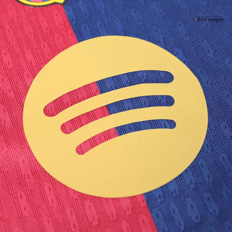Authentic Soccer Jersey Barcelona Home Shirt 2024/25-Spotify Logo Without Text - bestsoccerstore