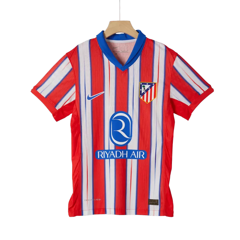 Authentic J.ALVAREZ #19 Soccer Jersey Atletico Madrid Home Shirt 2024/25 - bestsoccerstore