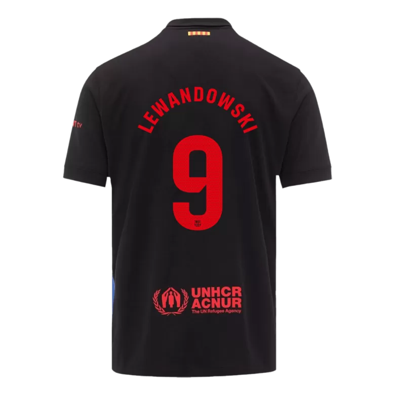 LEWANDOWSKI #9 Barcelona Soccer Jersey Away Custom Shirt 2024/25 - bestsoccerstore