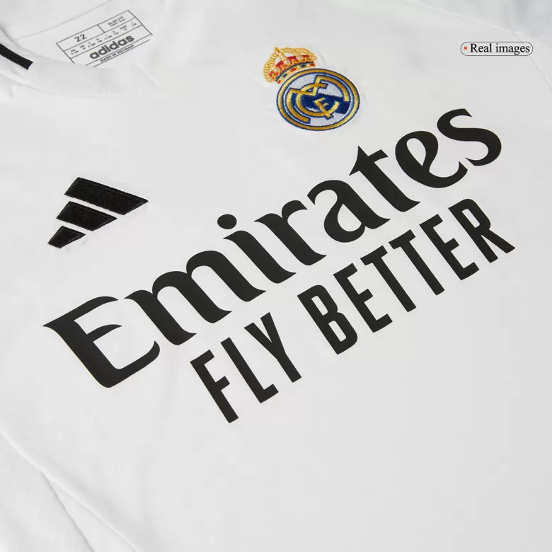 Kids Real Madrid Custom Home Soccer Kits 2024/25 - bestsoccerstore