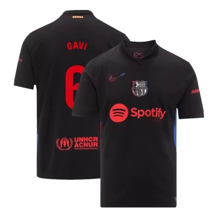 GAVI #6 Barcelona Soccer Jersey Away Custom Shirt 2024/25 - bestsoccerstore