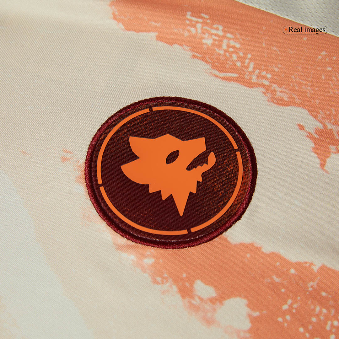 Roma Soccer Jersey Away Custom Shirt - bestsoccerstore