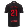 F.DE JONG #21 Barcelona Soccer Jersey Away Custom Shirt 2024/25 - bestsoccerstore