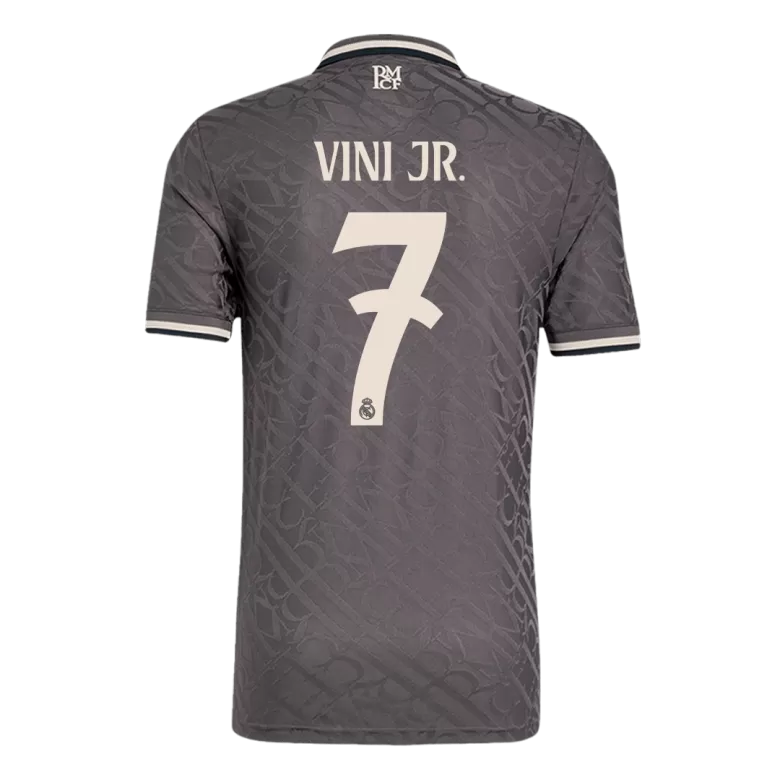 Authentic VINI JR. #7 Soccer Jersey Real Madrid Third Away Shirt 2024/25 - bestsoccerstore