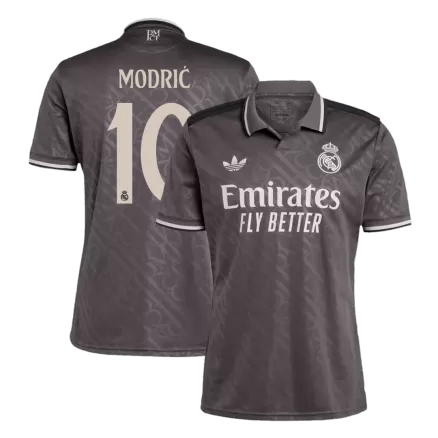 Real Madrid Jersey Custom MODRIĆ #10 Soccer Jersey Third Away 2024/25 - bestsoccerstore