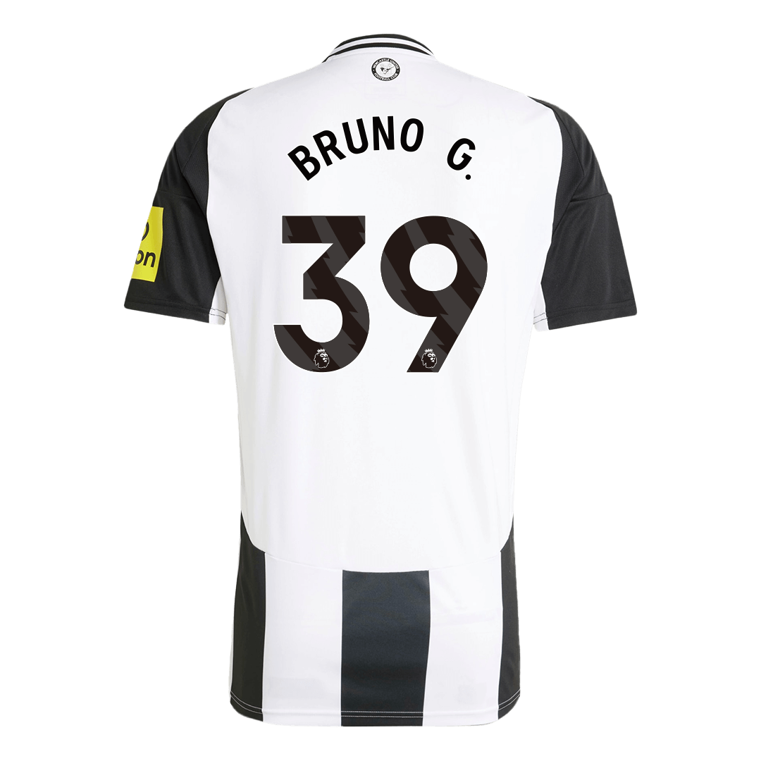 Newcastle United Jersey Custom BRUNO G. #39 Soccer Jersey Home - bestsoccerstore