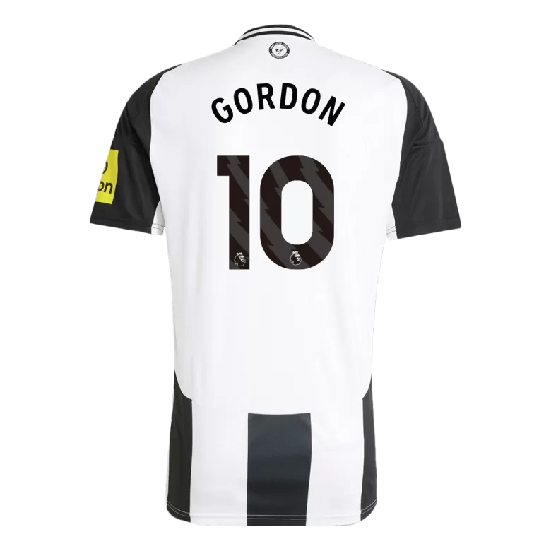 Newcastle United Jersey Custom GORDON #10 Soccer Jersey Home 2024/25 - bestsoccerstore