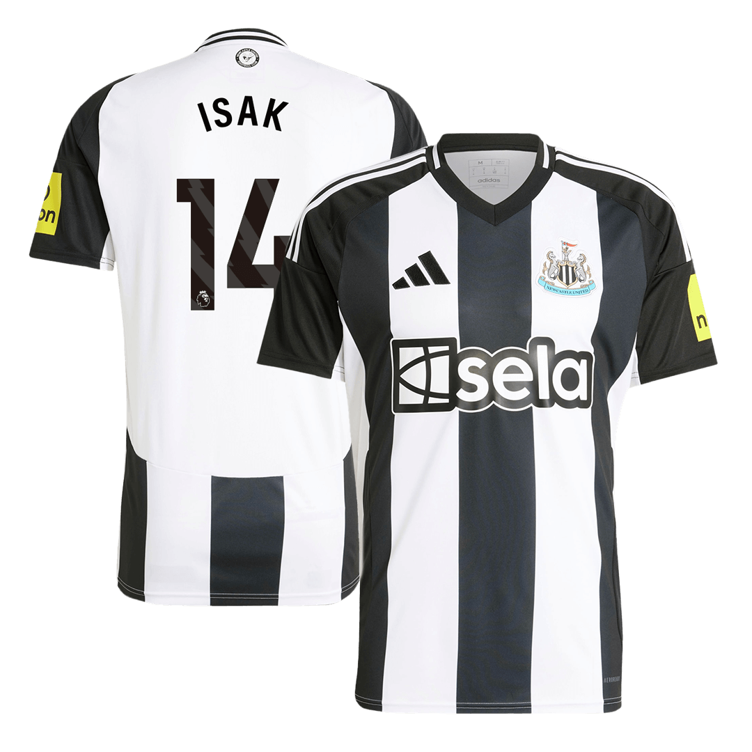 Newcastle United Jersey Custom ISAK #14 Soccer Jersey Home - bestsoccerstore