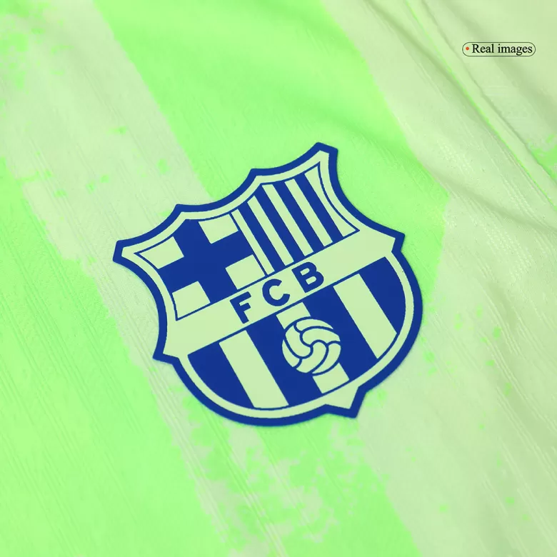 Authentic Soccer Jersey Barcelona Third Away Shirt 2024/25 - UCL Spotify Logo Without Text - bestsoccerstore