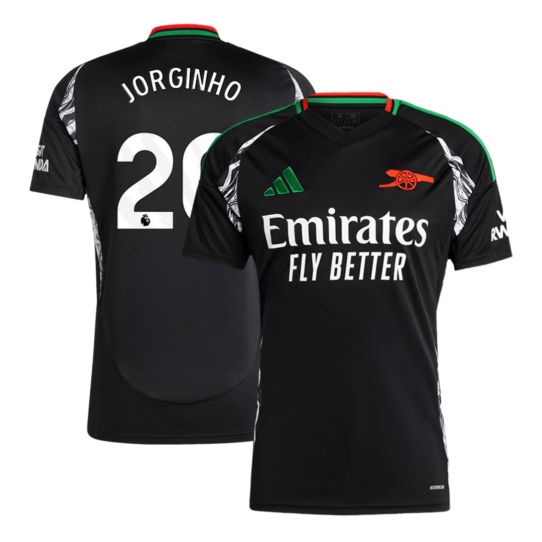 JORGINHO #20 Arsenal Soccer Jersey Away Custom Shirt - bestsoccerstore