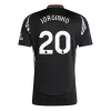 JORGINHO #20 Arsenal Soccer Jersey Away Custom Shirt 2024/25 - bestsoccerstore