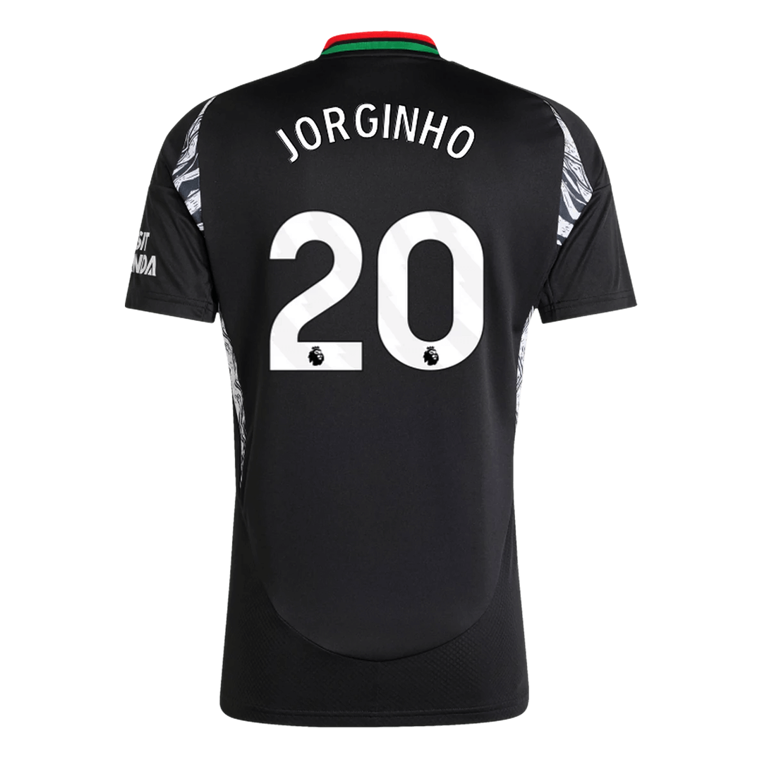 JORGINHO #20 Arsenal Soccer Jersey Away Custom Shirt - bestsoccerstore