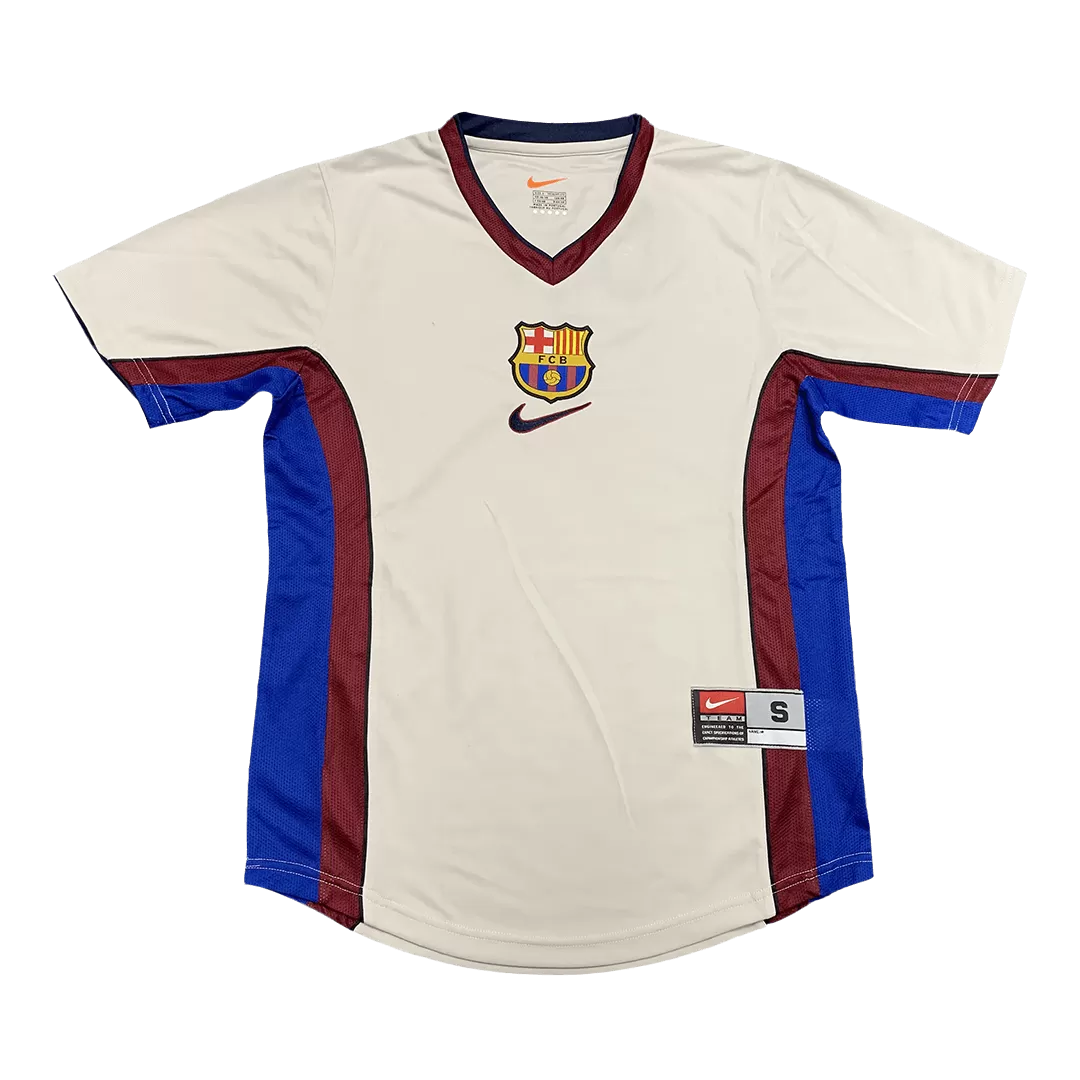 Barcelona Retro Jersey Away Soccer Shirt 1998 99 Best Soccer Store