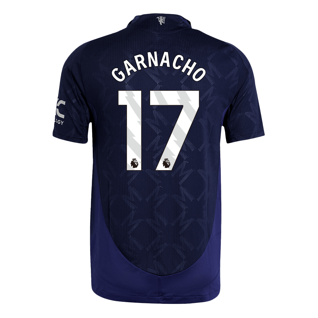 Manchester United GARNACHO #17 Away Custom Player Version Soccer Jersey