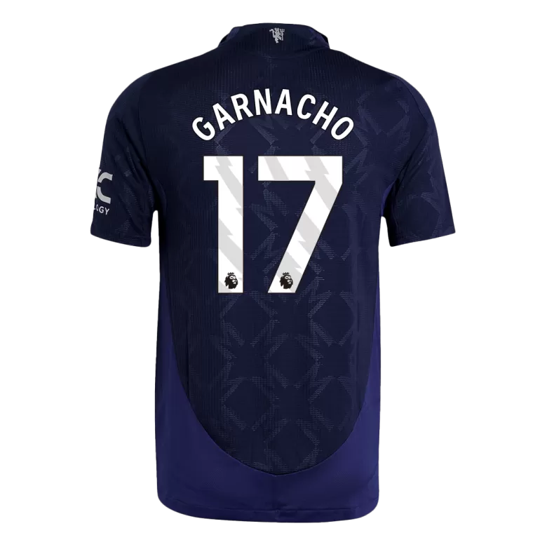 Authentic GARNACHO #17 Soccer Jersey Manchester United Away Shirt 2024/25 - bestsoccerstore