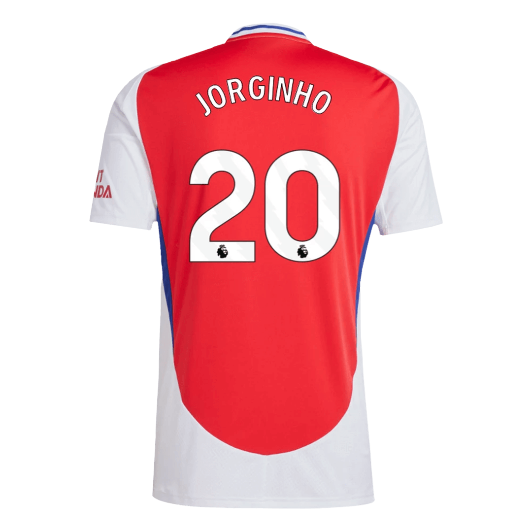 Arsenal Jersey Custom JORGINHO #20 Soccer Jersey Home - bestsoccerstore