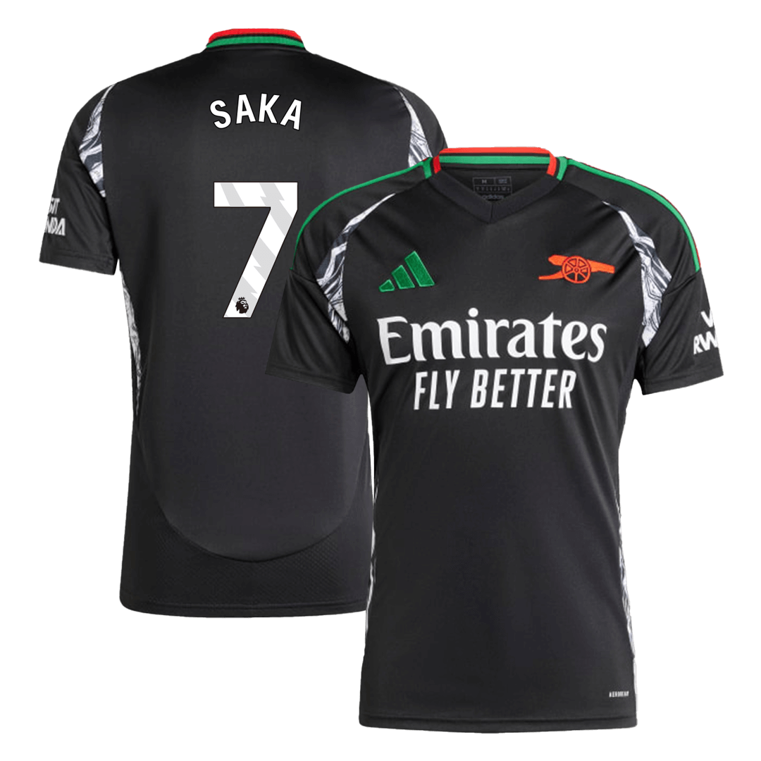 SAKA #7 Arsenal Soccer Jersey Away Custom Shirt - bestsoccerstore