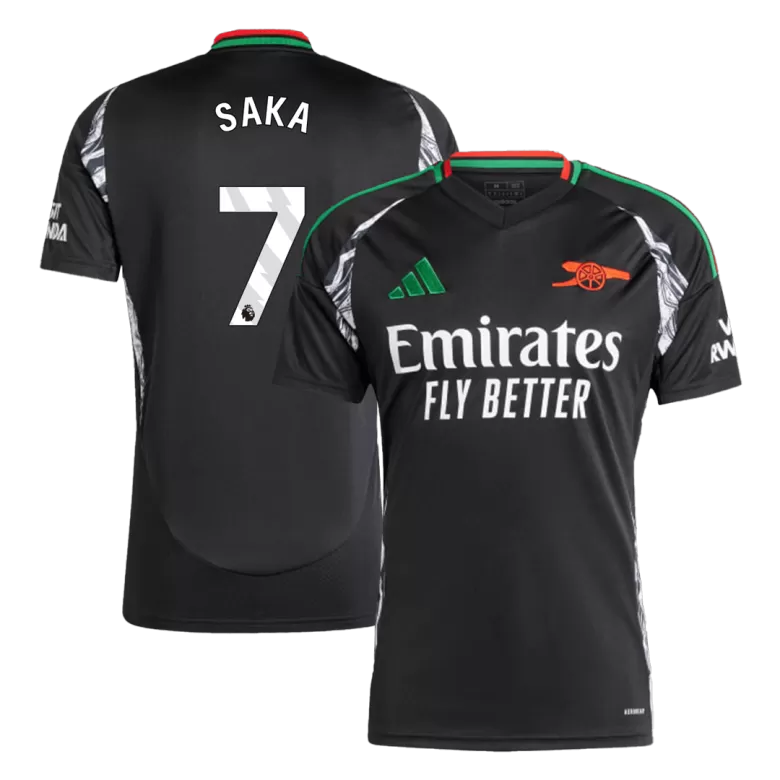 SAKA #7 Arsenal Soccer Jersey Away Custom Shirt 2024/25 - bestsoccerstore