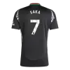 Authentic SAKA #7 Soccer Jersey Arsenal Away Shirt 2024/25 - bestsoccerstore