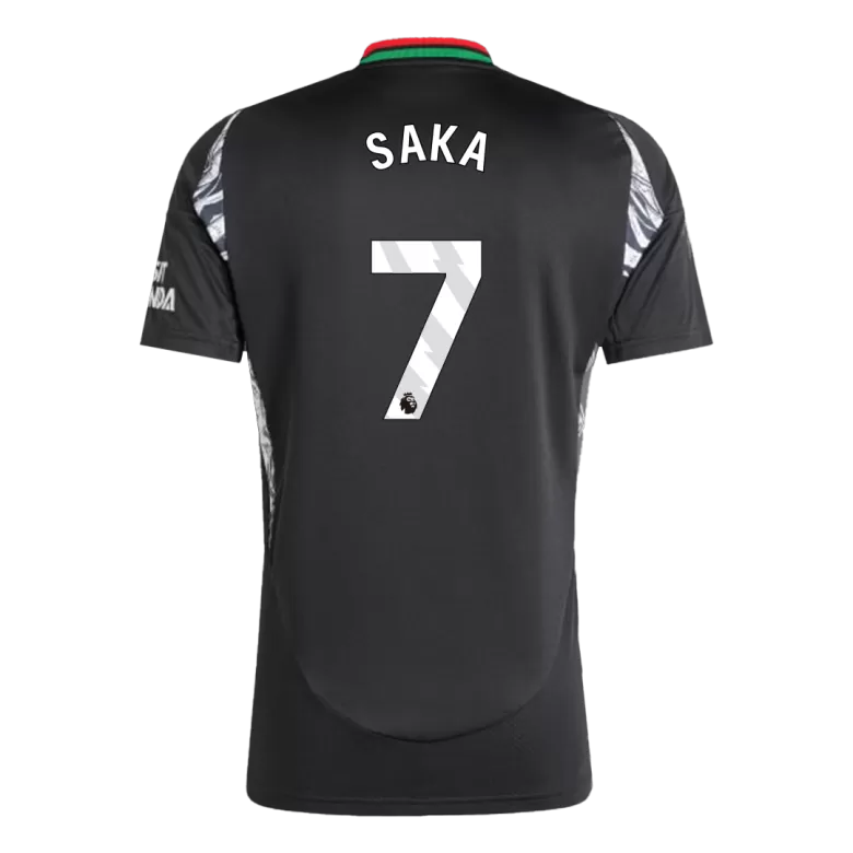 Authentic SAKA #7 Soccer Jersey Arsenal Away Shirt 2024/25 - bestsoccerstore