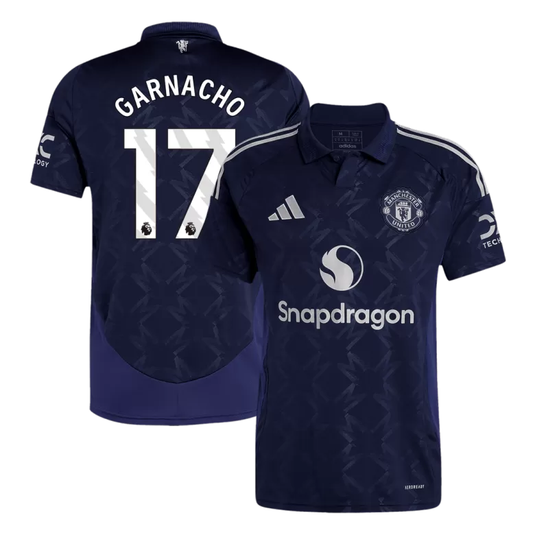 GARNACHO #17 Manchester United Soccer Jersey Away Custom Shirt 2024/25 - bestsoccerstore