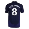 Authentic B.FERNANDES #8 Soccer Jersey Manchester United Away Shirt 2024/25 - bestsoccerstore