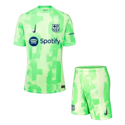 Barcelona Third Away Soccer Uniform Kits 2024/25 - bestsoccerstore