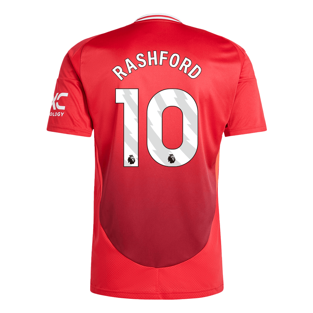 Manchester United Jersey Custom RASHFORD #10 Soccer Jersey Home - bestsoccerstore