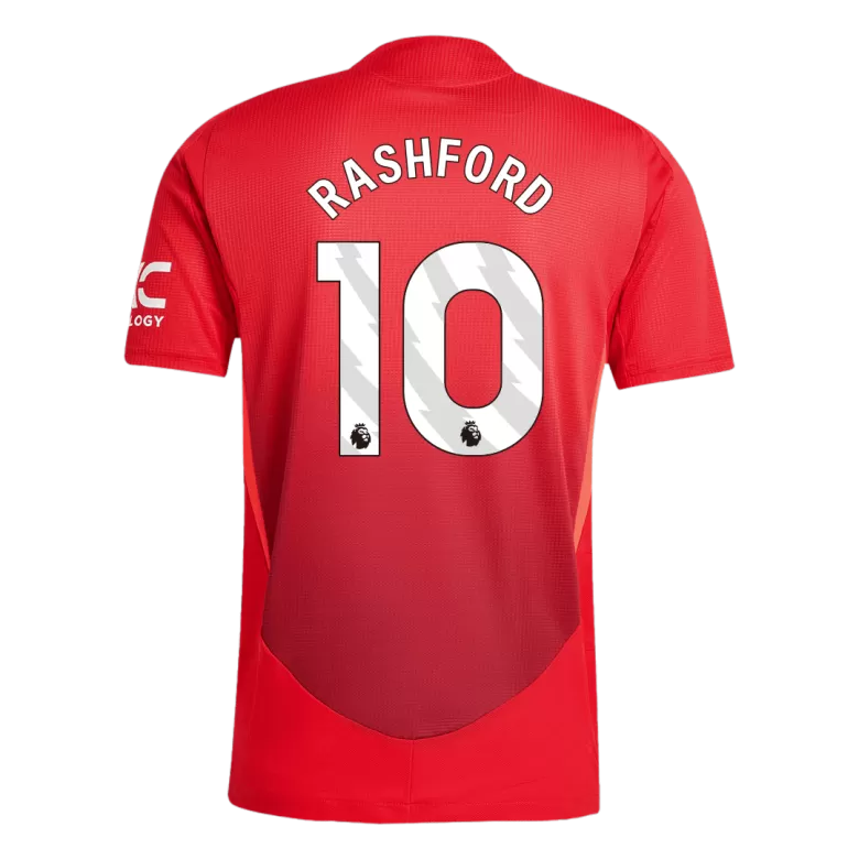 Authentic RASHFORD #10 Soccer Jersey Manchester United Home Shirt 2024/25 - bestsoccerstore