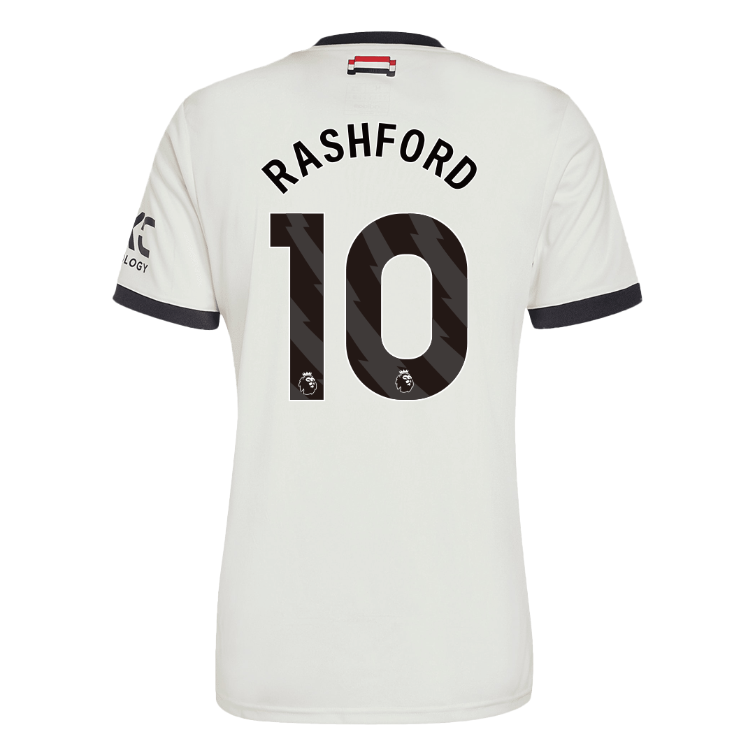 Manchester United Jersey Custom RASHFORD #10 Soccer Jersey Third Away